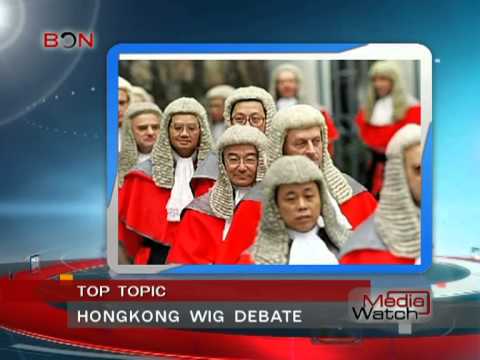Hongkong wig debate - Media Watch - May 1st.,2013 - BONTV China
