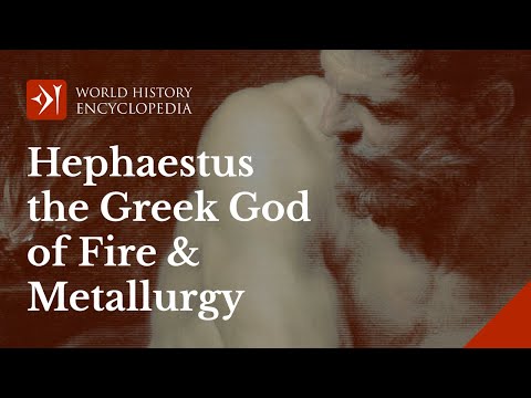 Hephaestus the Greek God of Fire and Metallurgy