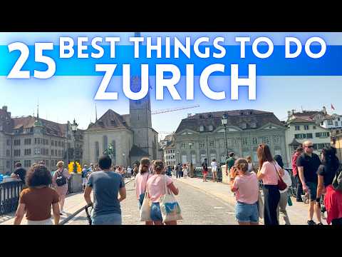 Best Things To Do in Zurich Switzerland 2026 4K