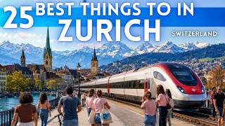 Best Things To Do in Zurich Switzerland 2025 4K