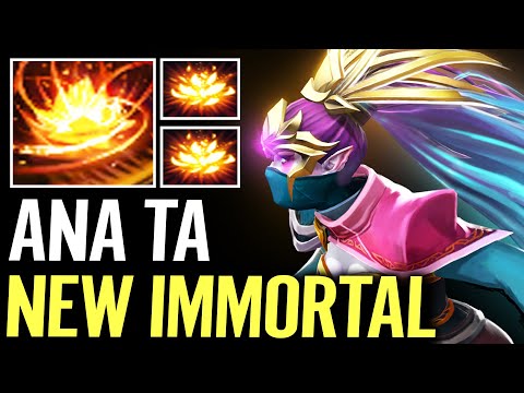🔥 ANA TA Ultra Rare NEW IMMORTAL SET — 0/4/0 Comeback Best Effects Battle Pass 2022 Dota 2 Pro