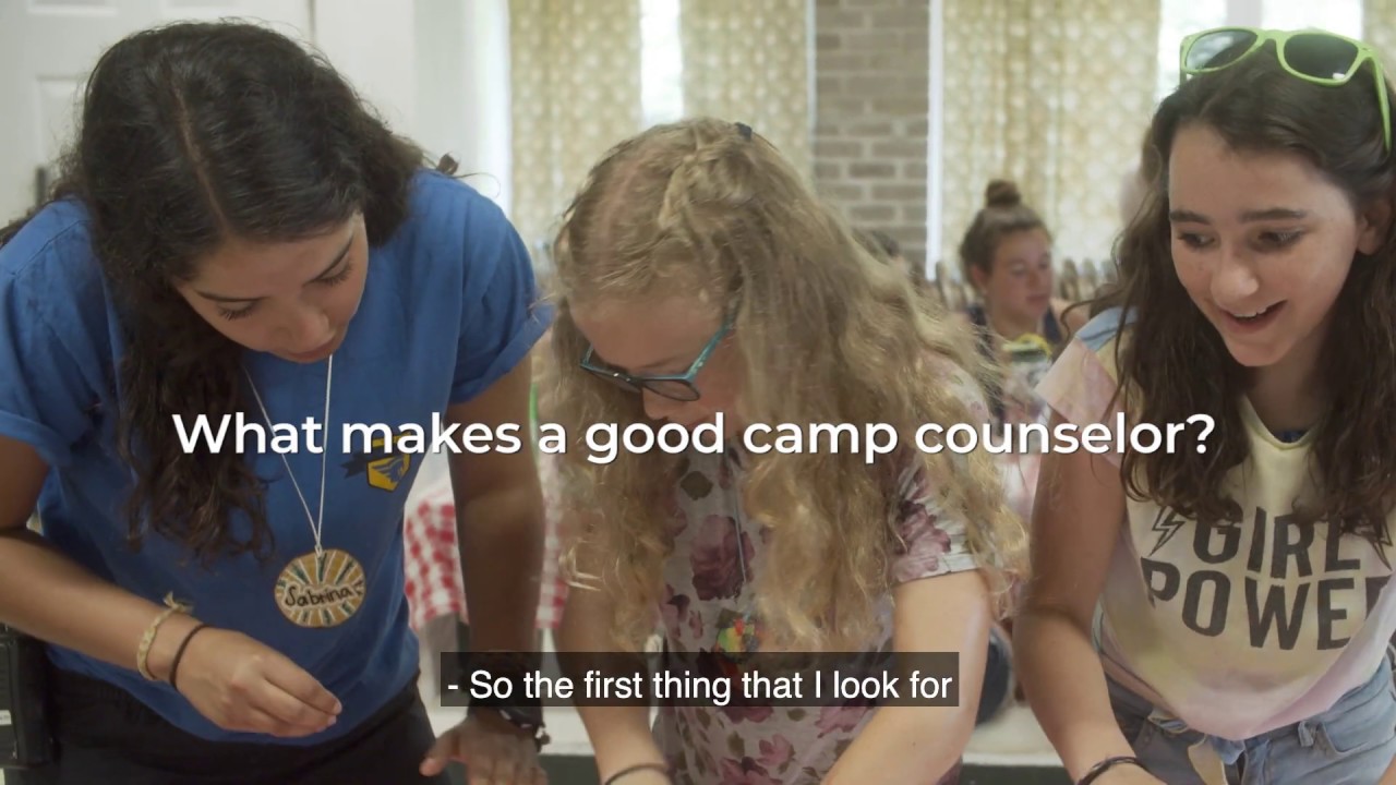 What are the functions of a summer camp counselor?