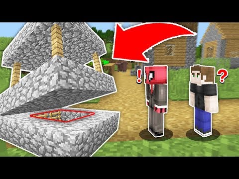 ÖRÜMCEK ADAM KUYUNUN İÇİNDE GİZLİ GEÇİT BULDU! 😱 - Minecraft
