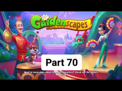 Gardenscapes New Area Part 70 (story and gameplay)