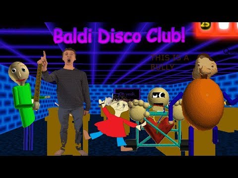 New Update - Baldi's Basics Neon Texture Pack V0.2 (Baldi Disco Club!)
