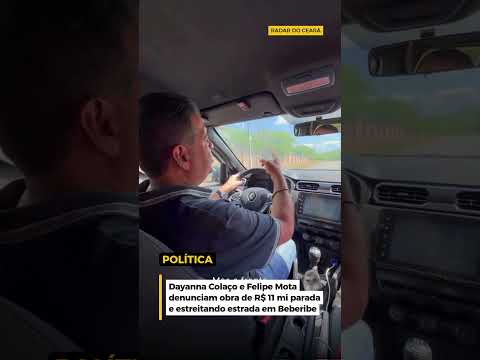 Dayanna Colaço cobra conclusão de obra em Beberibe #fortaleza #politica #notícias #ceara