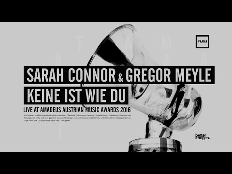 Sarah Connor & Gregor Meyle bei den Amadeus Austrian Music Awards 2016
