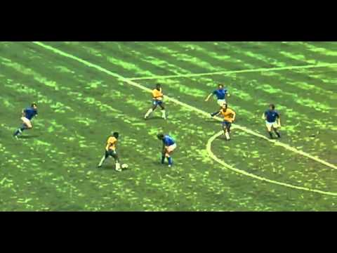 Pelé a Carlos Alberto, México '70