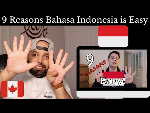 9 Reasons Why Bahasa Indonesia is Easy - Reaction (BEST REACTION)
