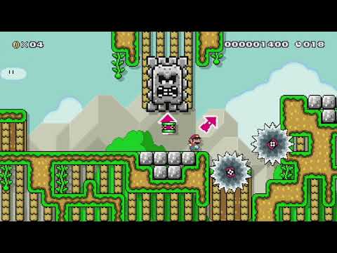 Can't Stop! Kicked Back by kenzell - SUPER MARIO MAKER - NO COMMENTARY 1bj