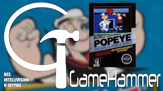 Popeye ( NES Arcade Atari Intellivision) GameHammer 89