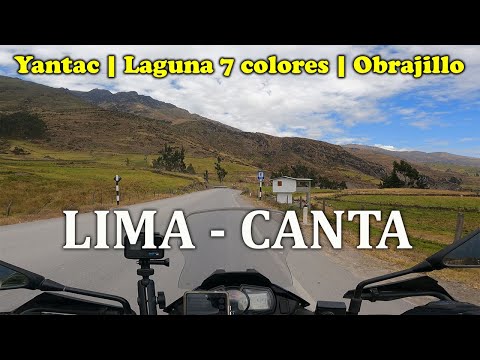 Lima - Singing on a Motorcycle | Laguna 7 Colores, Yantac, Obrajillo