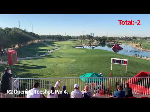 Søren Kjeldsen R2. Abu Dhabi HSBC Championship (Rolex Series) 2020🇦🇪
