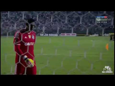 Santos 1 (4 x 5) 0 Ponte Preta - DISPUTA DE PÊNALTIS COMPLETO - Campeonato Paulista 2017