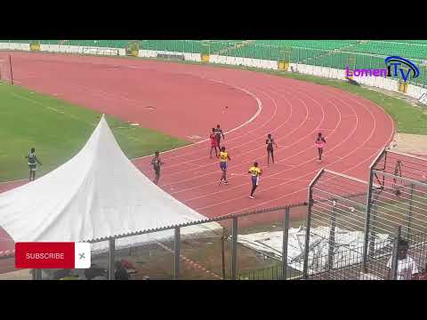 U15 girls 100m. Heat 14. GFH qualifier. Kumasi2024.