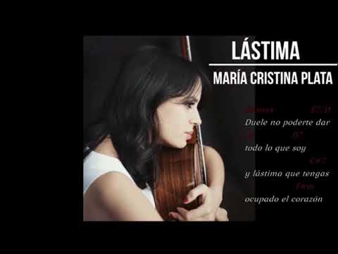 Lastima - María Cristina Plata