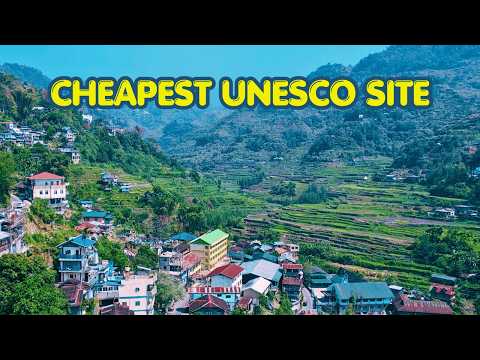 Cidade de Banaue, lar dos terraços de arroz de Banue Ifugao Filipinas
