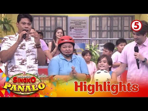 Barangay Singko Panalo Mommy Nica at James, hindi naiuwi ang jackpot prize sa "Barya Fiesta"