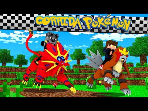 CORRA A CORRIDA DE POKEMON LENDARIO E GANHE - MINECRAFT PIXELMON MOD
