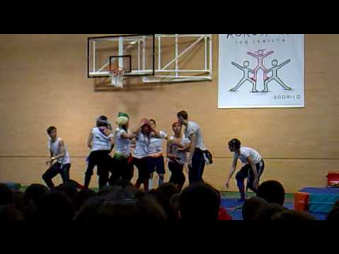 Acrosport IES ISBILYA 2010 pirates 4ºB