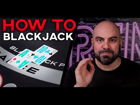 How to Play Blackjack in 5 minutes - NeverSplit10s Blackjack Tutorial - YouTube