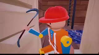 How To Get The Crowbar In Hello Neighbor Act 2 - hello neighbor roblox act 2 crowbar escape gameplay walkthrough