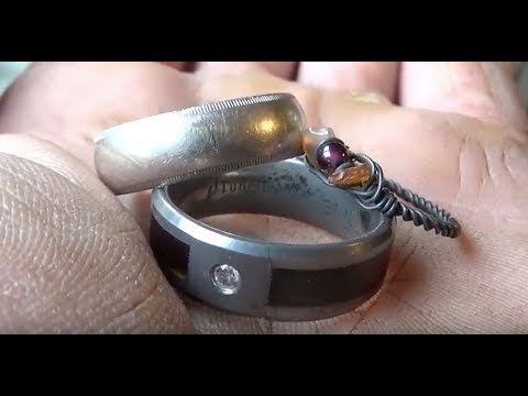 Rings , !! Diamonds,  Gold , ! !  Metal Detecting !!! Quest 4 Treasure # 108  By: Quest For Details