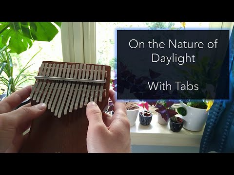 On the Nature of Daylight – Max Richter – kalimba cover with Tabs @ShivShuffles