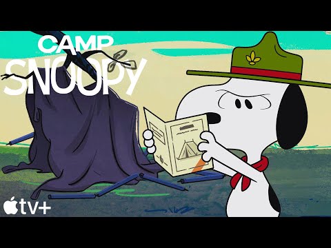 【スヌーピーで英語】テントはどうやって張るんだろう