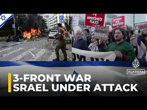 Israel Under Attack From 3 Fronts | Iran, Hezbollah & Houthis Escalation