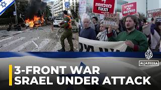 Israel Under Attack From 3 Fronts | Iran, Hezbollah & Houthis Escalation