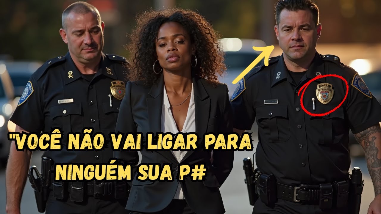 Policiais racistas algemam general negra, e sua ligação ao Pentágono acabou com as carreiras deles.
