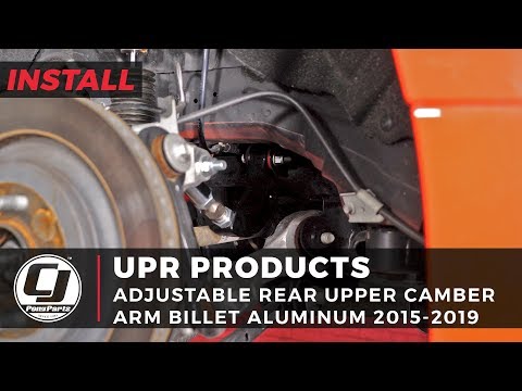 2015-2023 Mustang Install: Pair of UPR Billet Aluminum Adjustable Rear Upper Camber Arms