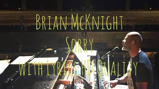 Brian McKnight - Sorry | Tagalog Version with Lyrics HD Quality