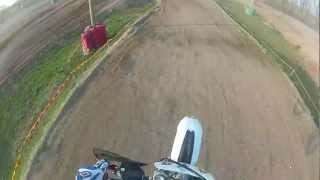 preview picture of video 'Montagnana (PD) motocross GoPro Helmet cam with Nicolas Olivo'