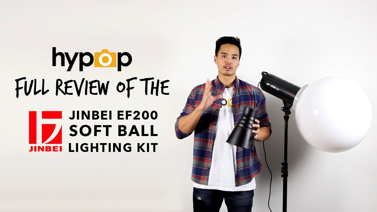 Full Review & Lighting Test of the Jinbei EF200 LED Soft Ball Continuous Lighting Kit