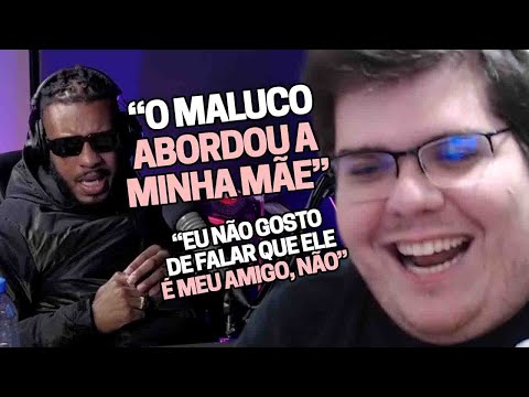 CASIMIRO REAGE: BK CONTA SOBRE O DIA QUE CONHECEU O CAZÉ | Cortes do Casimito