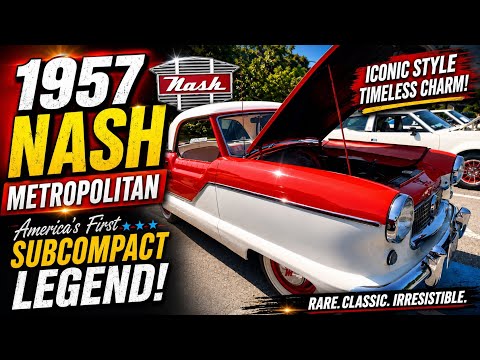 Thumbnail for 1957 Nash Metropolitan – America’s Tiny Classic! Full Walkaround & Rare Details by Nash Metropolitan