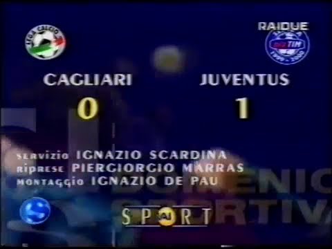 1999-00 (2a - 12-09-1999) Cagliari-Juventus 0-1 [A.Conte] Servizio D.S.Rai2