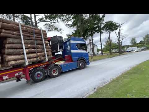 RW Jarrett Scania R770 V8 Open Pipe Sound