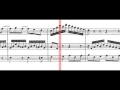BWV 1031 - Flute Sonata in E-Flat Major (Scrolling)