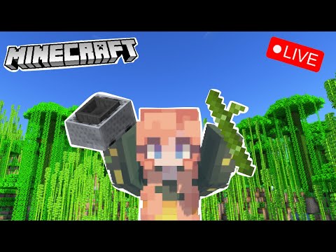Da Lil Red - VOD | Let’s Make a Bamboo Farm Together! | My Let's Play in Minecraft 1.20