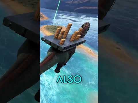 How Can You Build on Dinosaurs in ARK? #shorts