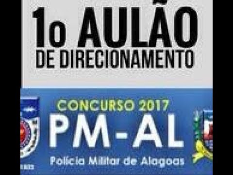 QUANTO VALE O GABARITO DA PM-AL?? (AULÃO DIRECIONAL)