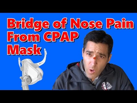 Pressure Sore on the Bridge of the Nose with CPAP...