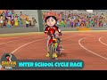 Shiva Episode 05 Inter School Cycle Race சிவா எபி 05 New Action Cartoon Shiva TV Show 