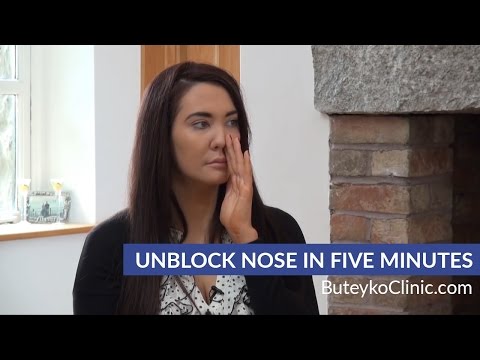 Unblock Nose in Five Minutes - Buteyko Breathing Method