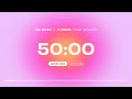 4 Hour Pomodoro Timer For Studying 🩷 Study Session With 10 Min Breaks Aesthetic Focus Countdown