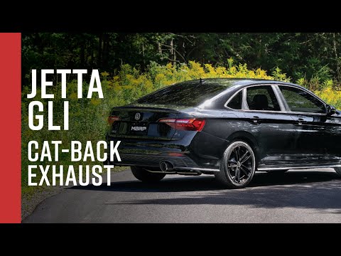 2022+ VOLKSWAGEN JETTA GLI // MBRP 3\" Cat-Back, Dual Rear Exit Exhaust