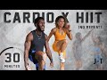 30 Minute Full Body Cardio HIIT Workout [NO REPEAT]